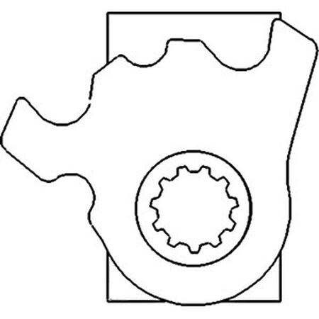 Aftermarket Hi / Lo Operating Arm Assembly Fits Case IH Fits International Harester Internat 398285R2